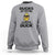 Funny Cute Duck Quote Sweatshirt I Am A Duck Because I Am Awesome - Wonder Print Shop