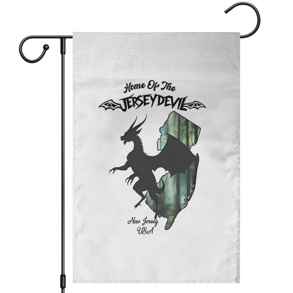 Home Of The Jersey Devil Garden Flag Cryptid Gift - Wonder Print Shop