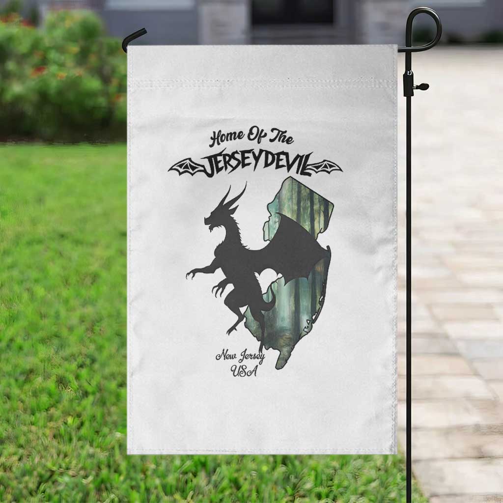 Home Of The Jersey Devil Garden Flag Cryptid Gift - Wonder Print Shop