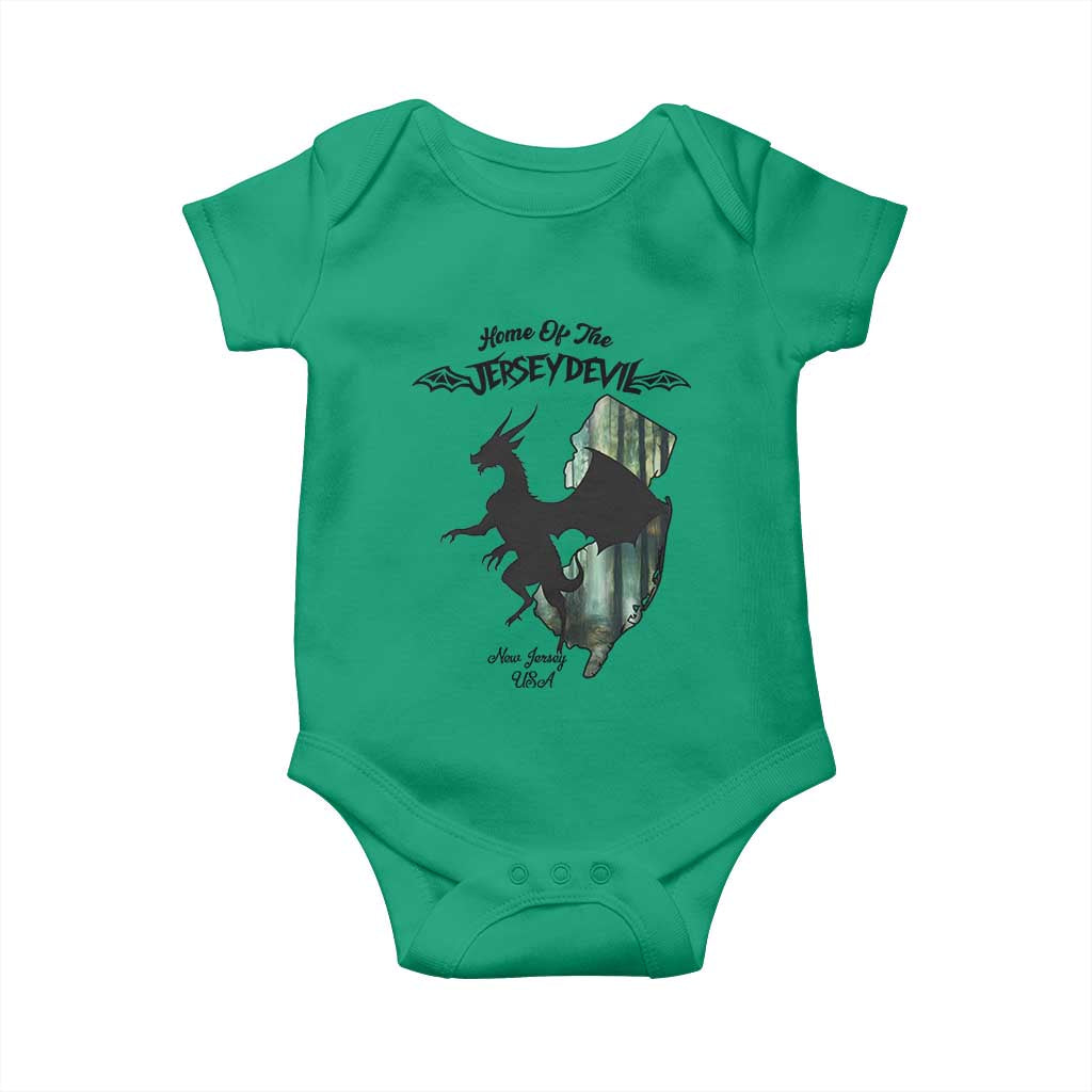 Home Of The Jersey Devil Baby Onesie Cryptid Gift - Wonder Print Shop