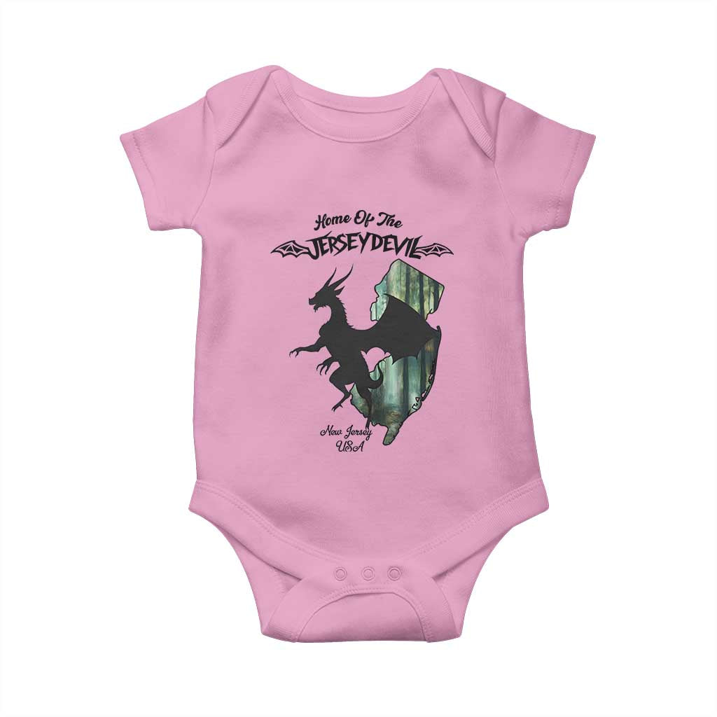 Home Of The Jersey Devil Baby Onesie Cryptid Gift - Wonder Print Shop
