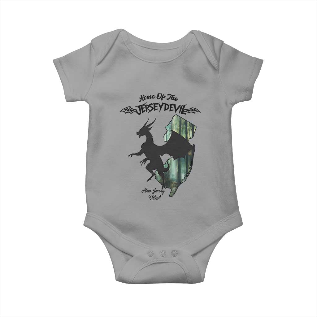 Home Of The Jersey Devil Baby Onesie Cryptid Gift - Wonder Print Shop