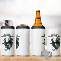 Home Of The Jersey Devil 4 in 1 Can Cooler Tumbler Cryptid Gift