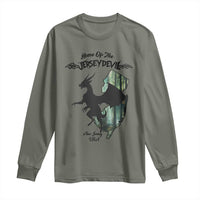 Home Of The Jersey Devil Long Sleeve Shirt Cryptid Gift - Wonder Print Shop
