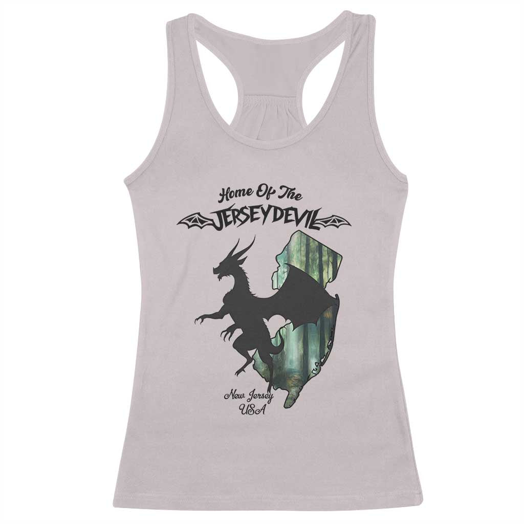 Home Of The Jersey Devil Racerback Tank Top Cryptid Gift - Wonder Print Shop
