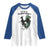 Home Of The Jersey Devil Raglan Shirt Cryptid Gift - Wonder Print Shop