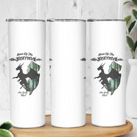 Home Of The Jersey Devil Skinny Tumbler Cryptid Gift