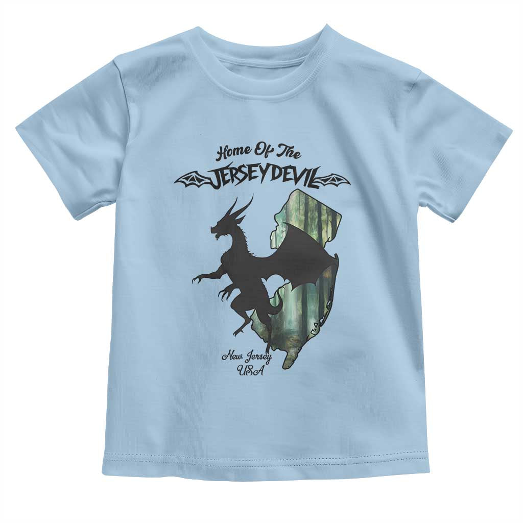Home Of The Jersey Devil Toddler T Shirt Cryptid Gift - Wonder Print Shop