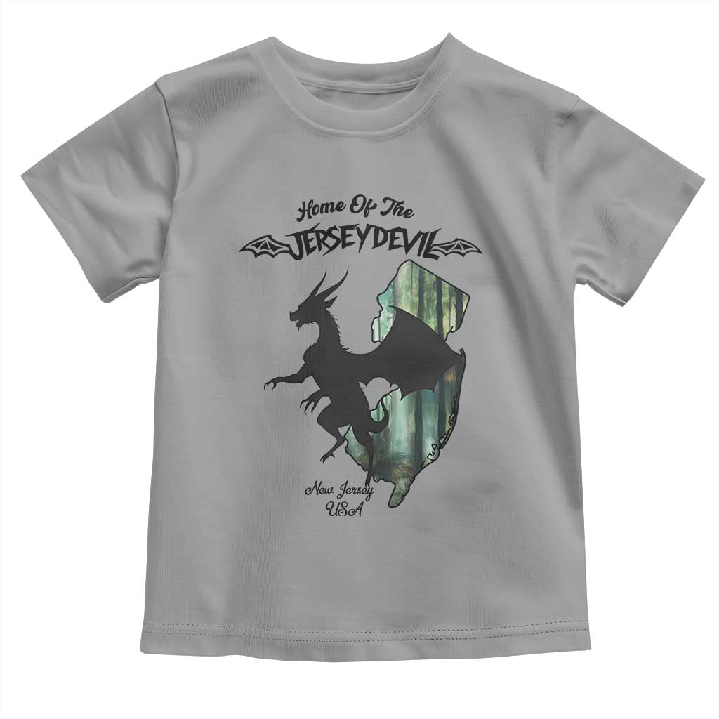 Home Of The Jersey Devil Toddler T Shirt Cryptid Gift - Wonder Print Shop