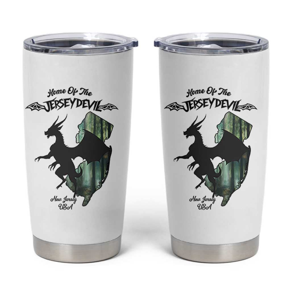 Home Of The Jersey Devil Tumbler Cup Cryptid Gift