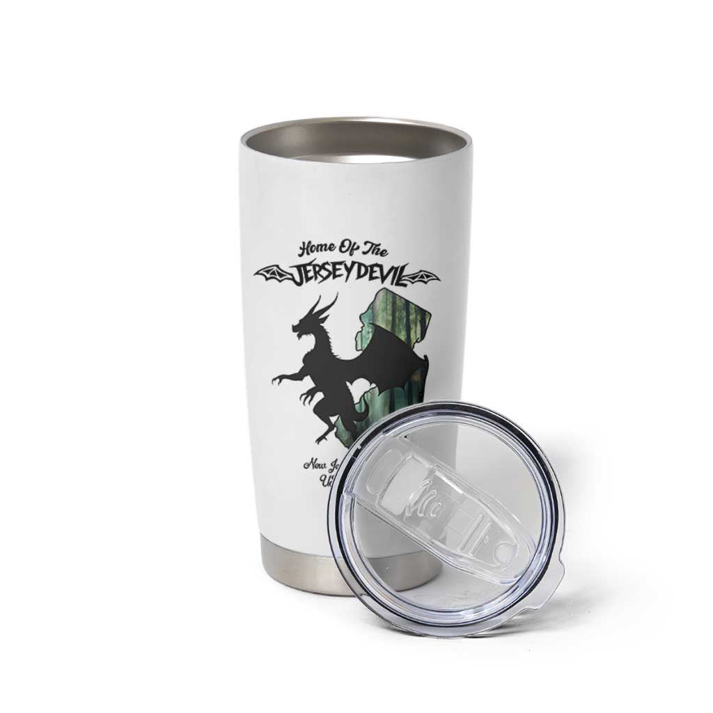 Home Of The Jersey Devil Tumbler Cup Cryptid Gift