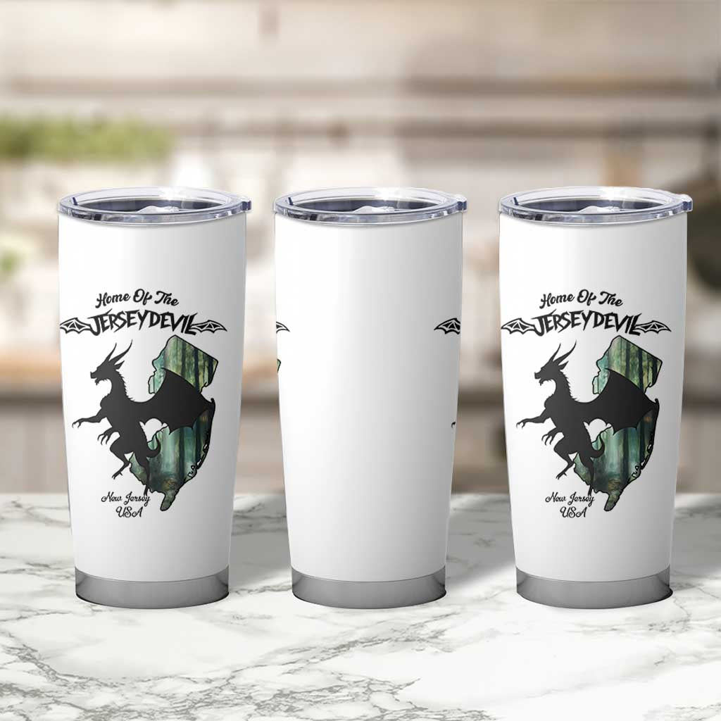 Home Of The Jersey Devil Tumbler Cup Cryptid Gift