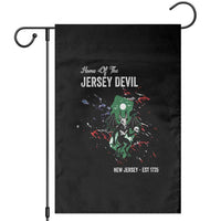 Jersey Devil Garden Flag Home Of New Jersey Est 1735 Cryptid Gift - Wonder Print Shop