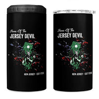 Jersey Devil 4 in 1 Can Cooler Tumbler Home Of New Jersey Est 1735 Cryptid Gift