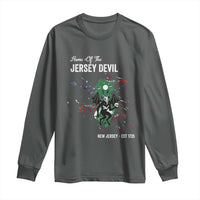 Jersey Devil Long Sleeve Shirt Home Of New Jersey Est 1735 Cryptid Gift - Wonder Print Shop
