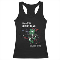 Jersey Devil Racerback Tank Top Home Of New Jersey Est 1735 Cryptid Gift - Wonder Print Shop