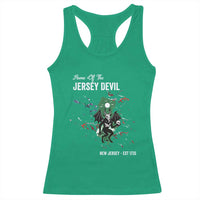 Jersey Devil Racerback Tank Top Home Of New Jersey Est 1735 Cryptid Gift - Wonder Print Shop