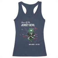 Jersey Devil Racerback Tank Top Home Of New Jersey Est 1735 Cryptid Gift - Wonder Print Shop