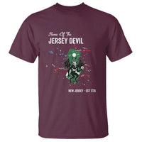 Jersey Devil T Shirt Home Of New Jersey Est 1735 Cryptid Gift - Wonder Print Shop