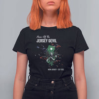 Jersey Devil T Shirt For Women Home Of New Jersey Est 1735 Cryptid Gift - Wonder Print Shop