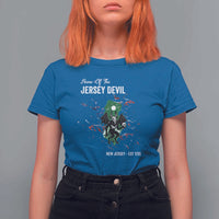 Jersey Devil T Shirt For Women Home Of New Jersey Est 1735 Cryptid Gift - Wonder Print Shop