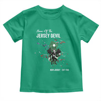 Jersey Devil Toddler T Shirt Home Of New Jersey Est 1735 Cryptid Gift - Wonder Print Shop