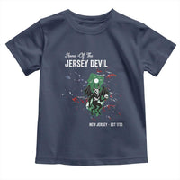 Jersey Devil Toddler T Shirt Home Of New Jersey Est 1735 Cryptid Gift - Wonder Print Shop