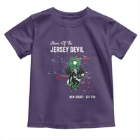 Jersey Devil Toddler T Shirt Home Of New Jersey Est 1735 Cryptid Gift - Wonder Print Shop