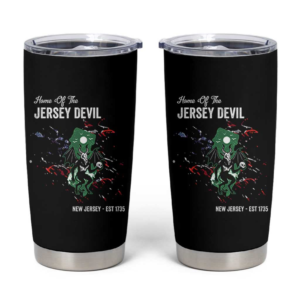 Jersey Devil Tumbler Cup Home Of New Jersey Est 1735 Cryptid Gift