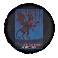 Jersey Devil Spare Tire Cover Creep Of The Pine Barrens New Jersey Est 1735 - Wonder Print Shop