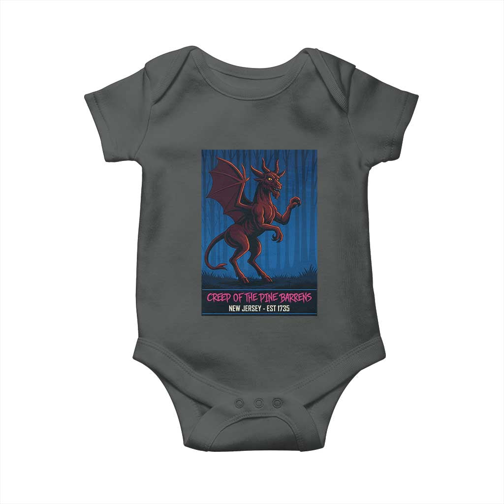 Jersey Devil Baby Onesie Creep Of The Pine Barrens New Jersey Est 1735 - Wonder Print Shop