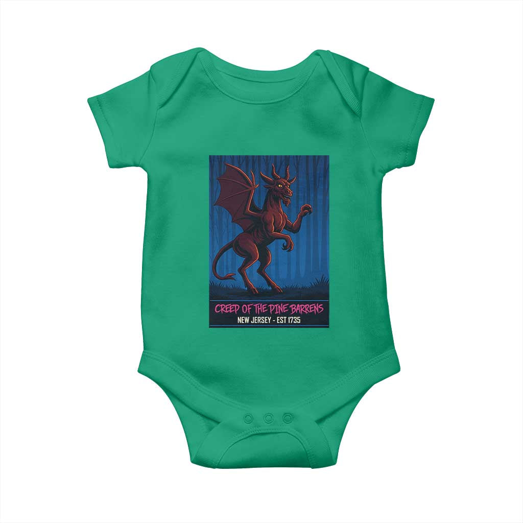 Jersey Devil Baby Onesie Creep Of The Pine Barrens New Jersey Est 1735 - Wonder Print Shop