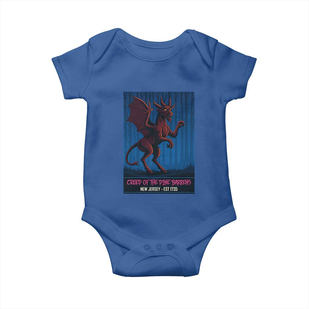 Jersey Devil Baby Onesie Creep Of The Pine Barrens New Jersey Est 1735 - Wonder Print Shop