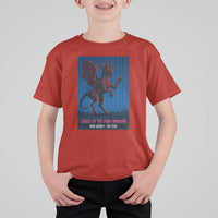 Jersey Devil T Shirt For Kid Creep Of The Pine Barrens New Jersey Est 1735 - Wonder Print Shop