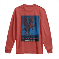 Jersey Devil Long Sleeve Shirt Creep Of The Pine Barrens New Jersey Est 1735 - Wonder Print Shop