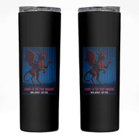 Jersey Devil Skinny Tumbler Creep Of The Pine Barrens New Jersey Est 1735