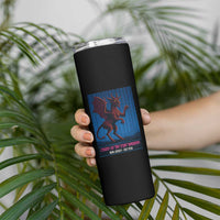 Jersey Devil Skinny Tumbler Creep Of The Pine Barrens New Jersey Est 1735