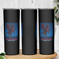 Jersey Devil Skinny Tumbler Creep Of The Pine Barrens New Jersey Est 1735