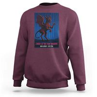 Jersey Devil Sweatshirt Creep Of The Pine Barrens New Jersey Est 1735 - Wonder Print Shop