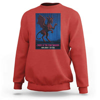 Jersey Devil Sweatshirt Creep Of The Pine Barrens New Jersey Est 1735 - Wonder Print Shop