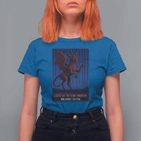 Jersey Devil T Shirt For Women Creep Of The Pine Barrens New Jersey Est 1735 - Wonder Print Shop
