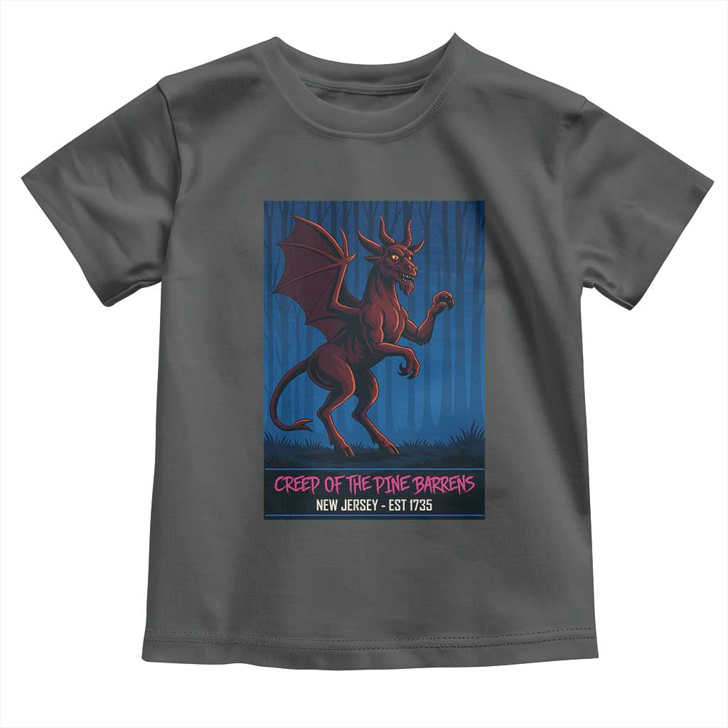 Jersey Devil Toddler T Shirt Creep Of The Pine Barrens New Jersey Est 1735 - Wonder Print Shop