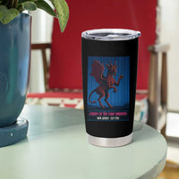 Jersey Devil Tumbler Cup Creep Of The Pine Barrens New Jersey Est 1735