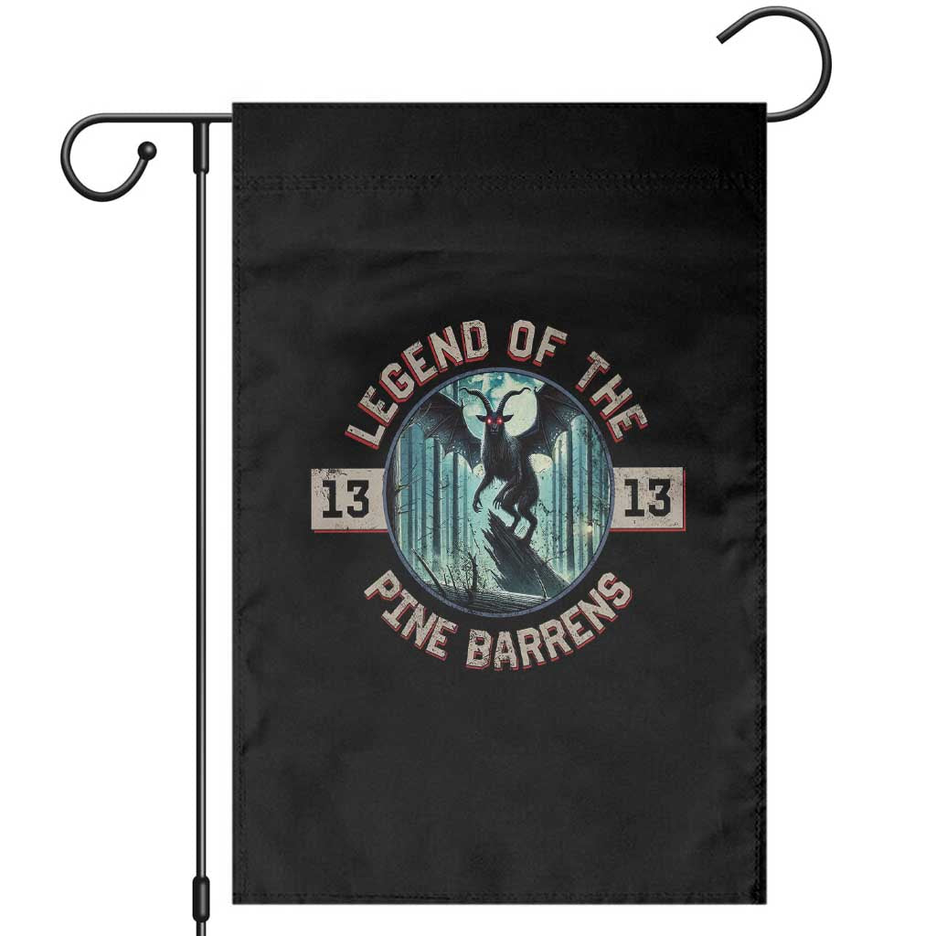 Jersey Devil Garden Flag Cryptid Gift Legend Of The Pine Barrens - Wonder Print Shop