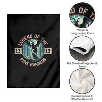 Jersey Devil Garden Flag Cryptid Gift Legend Of The Pine Barrens - Wonder Print Shop