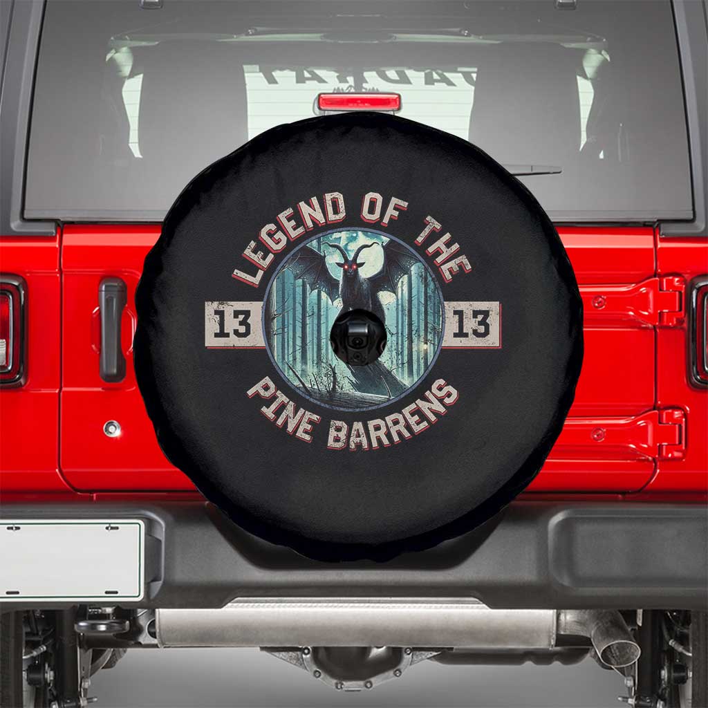 Jersey Devil Spare Tire Cover Cryptid Gift Legend Of The Pine Barrens - Wonder Print Shop