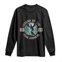 Jersey Devil Long Sleeve Shirt Cryptid Gift Legend Of The Pine Barrens - Wonder Print Shop