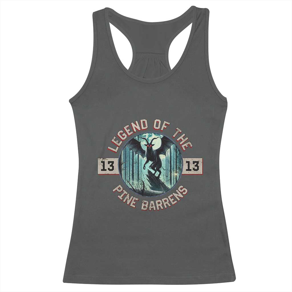 Jersey Devil Racerback Tank Top Cryptid Gift Legend Of The Pine Barrens - Wonder Print Shop
