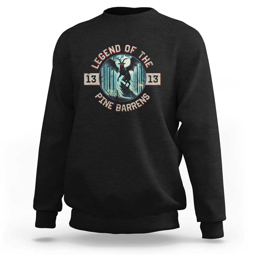 Jersey Devil Sweatshirt Cryptid Gift Legend Of The Pine Barrens - Wonder Print Shop