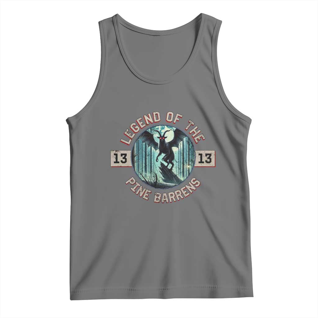 Jersey Devil Tank Top Cryptid Gift Legend Of The Pine Barrens - Wonder Print Shop
